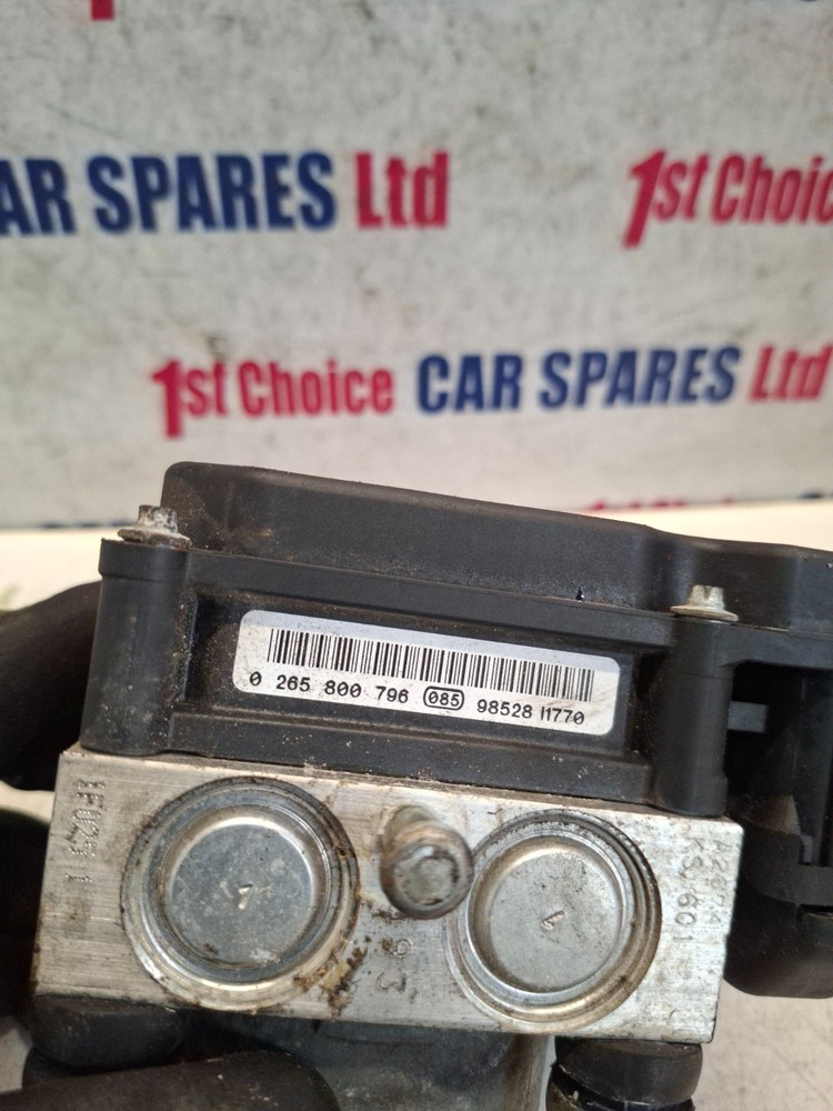 VAUXHALL CORSA D ABS PUMP CONTROL MODULE UNIT 0265800796 FE