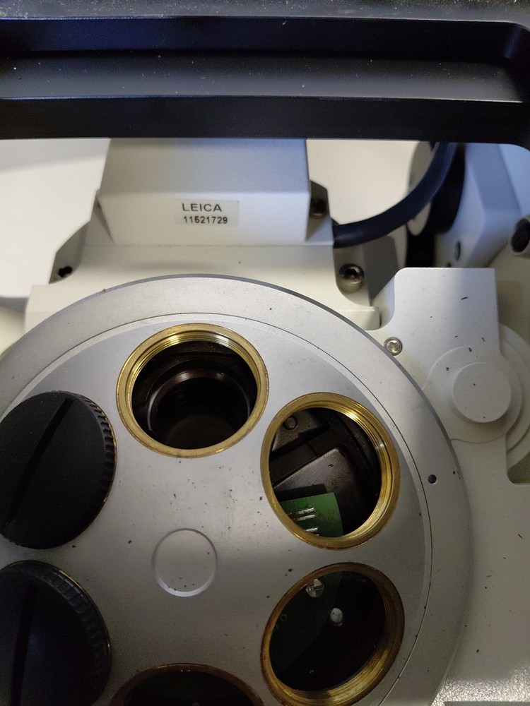 Leica Inverted Microscope DMIRE2 For Parts Untested