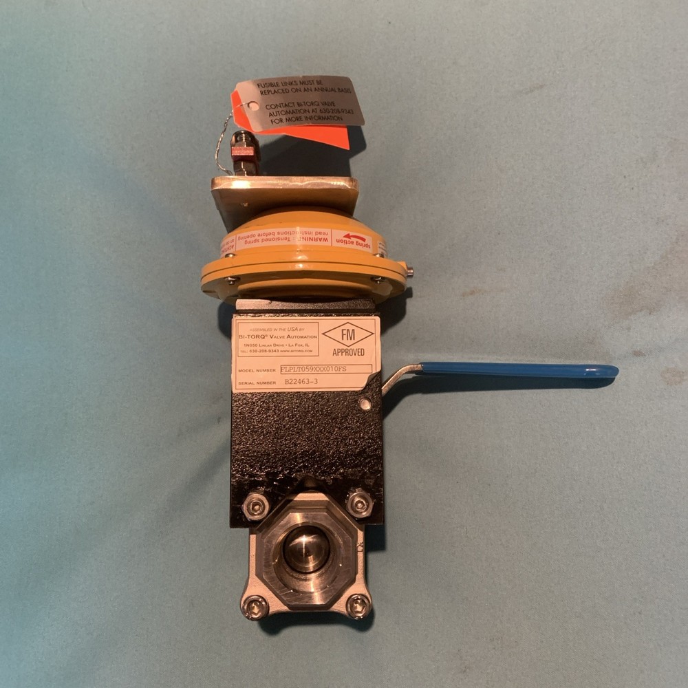 Bi-Torq FLP-LT-059-212-010-FS Fire Safe Ball Valve Automatic Thermal