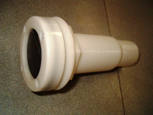 BOSTON WHALER OEM THRU-HULL 1.5" SCUPPER W/ FLAPPER