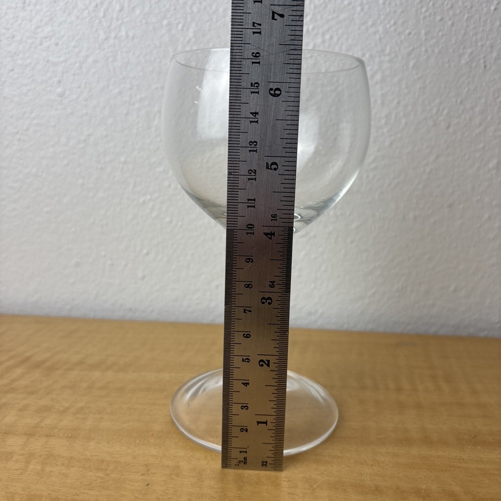 Orrefors Column Glass Goblet 6 5/8" (Six Available)