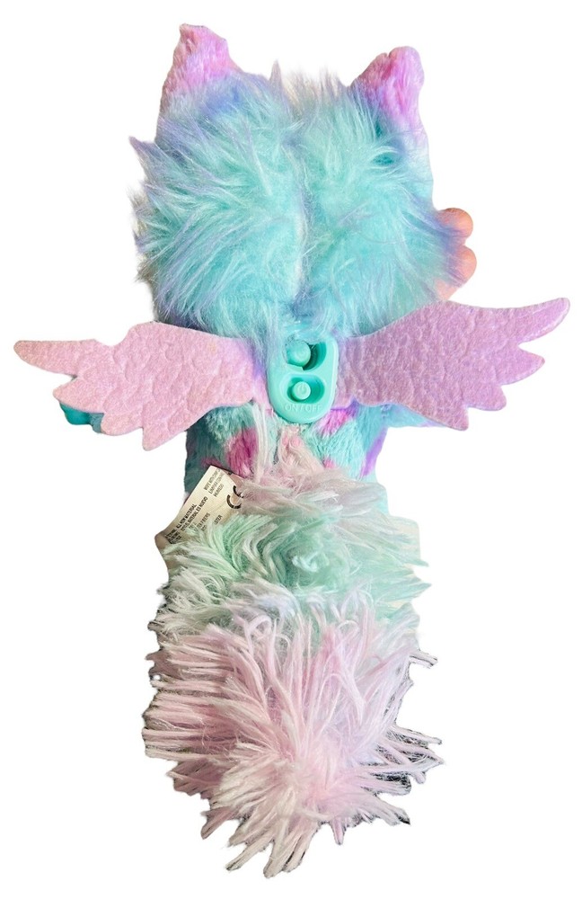 Magic Mixies Magical Misting Interactive Pet Blue Plush Doll Lights Tested Works