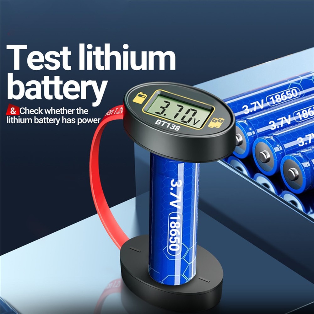 Efficient Battery Tester with Magnetic Suction for Accurate Measurement