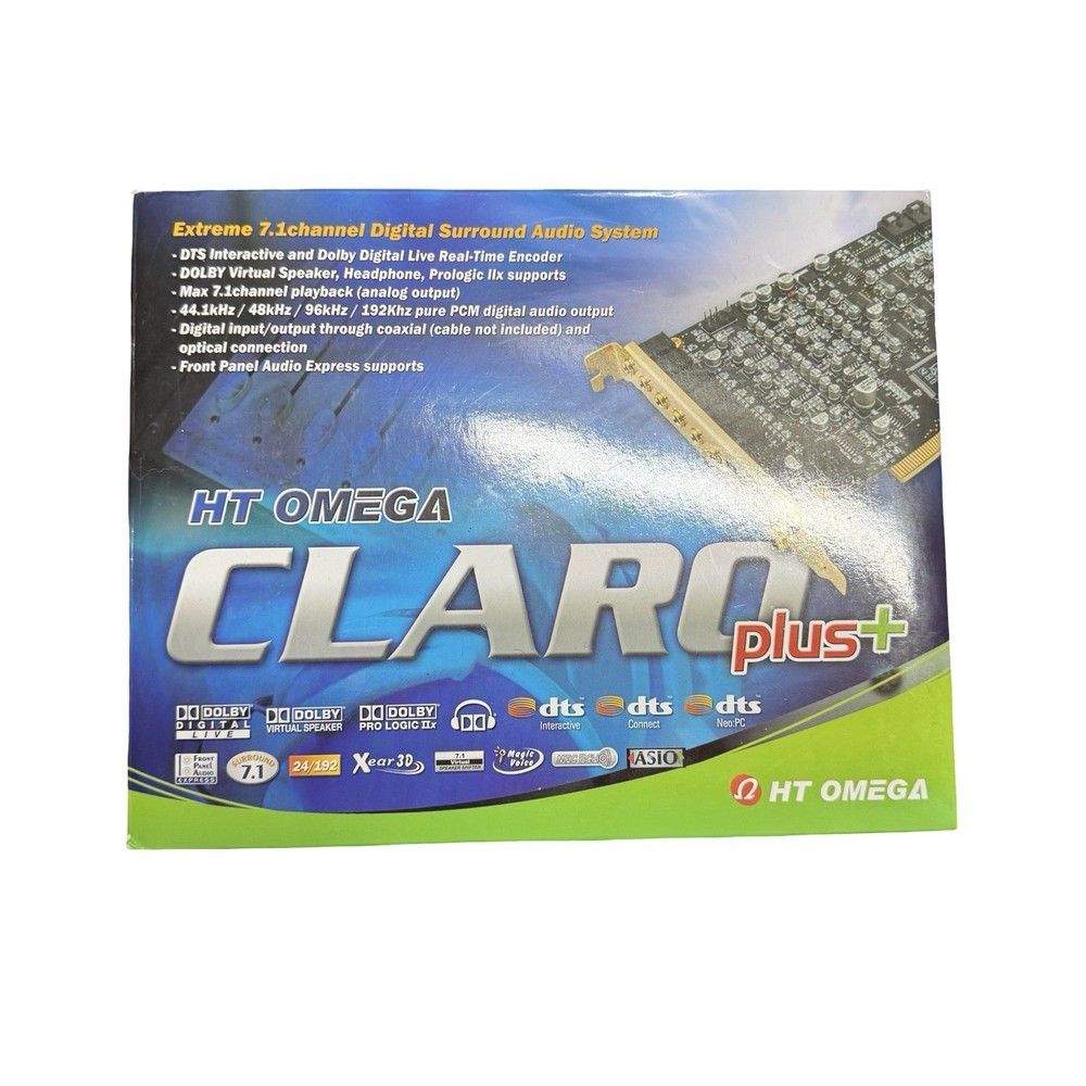 HT Omega CLARO plus+ PCI (CLARO Plus+) Sound Card