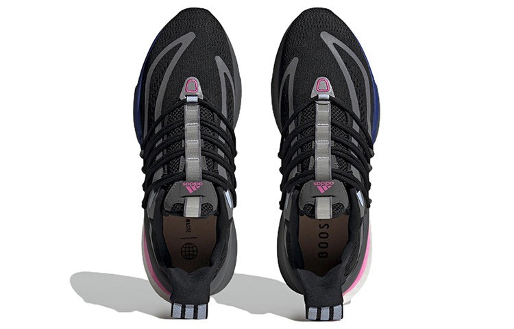 adidas AlphaBoost V1 'Black Blue Fuchsia'