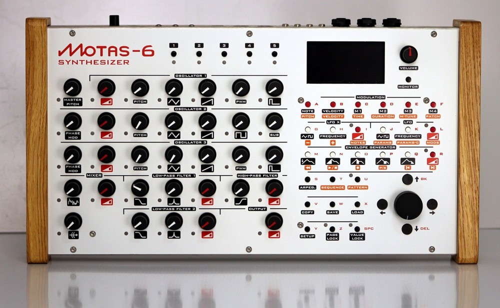 MOTAS ELECTRONICS MOTAS-6 WHITE : OPEN BOX : [DETROIT MODULAR]