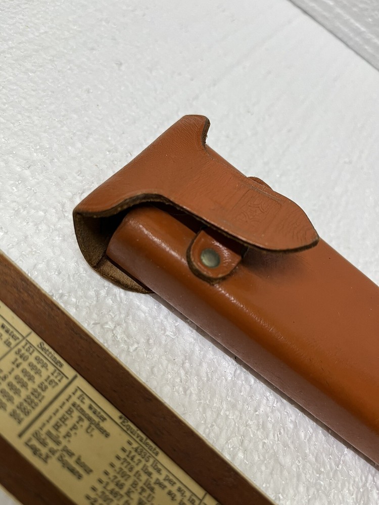 K & E708190 slide rule, ruler with case Hard To Find
