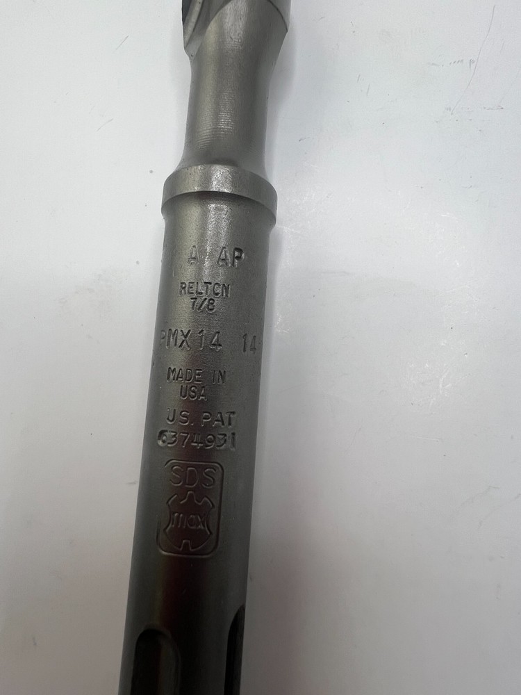 Relton 7/8" x 14" Multiple Cutter Pyramid Point Hammer Bit SDS-Max PMX-14-14