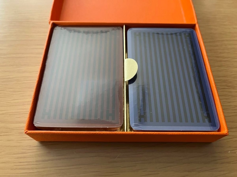 HERMES Deck of Playing Card unused w/box