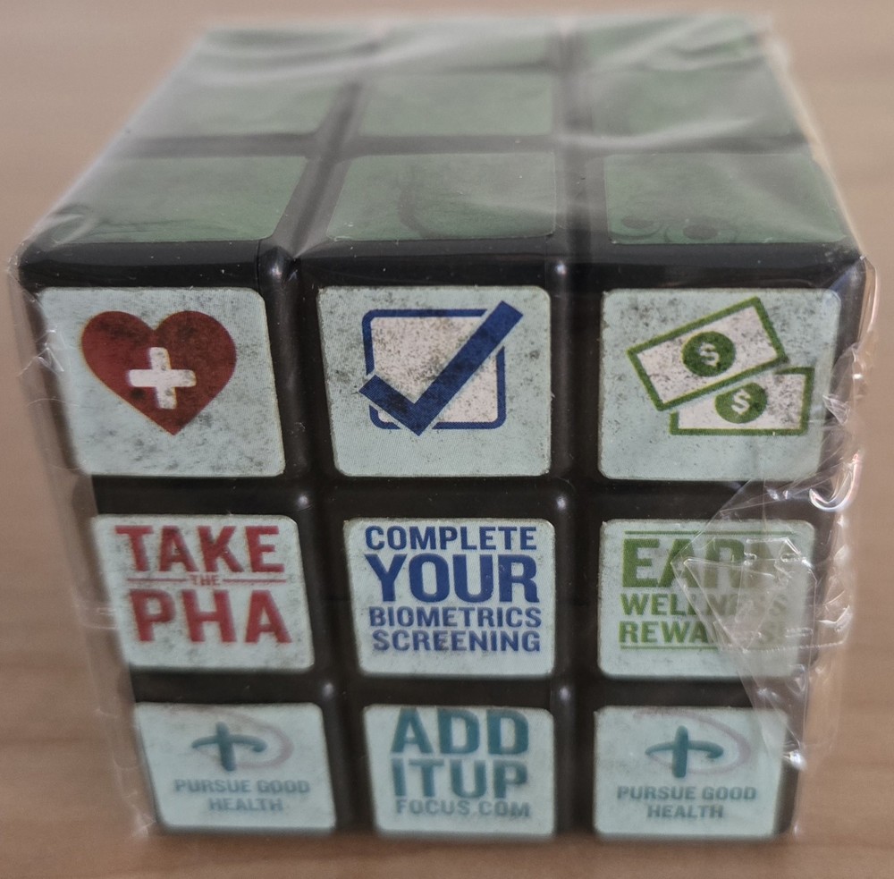 Disney RUBIKS Cube Puzzle Toy Multi-Colored Cast Exclusive. NEW SEALED