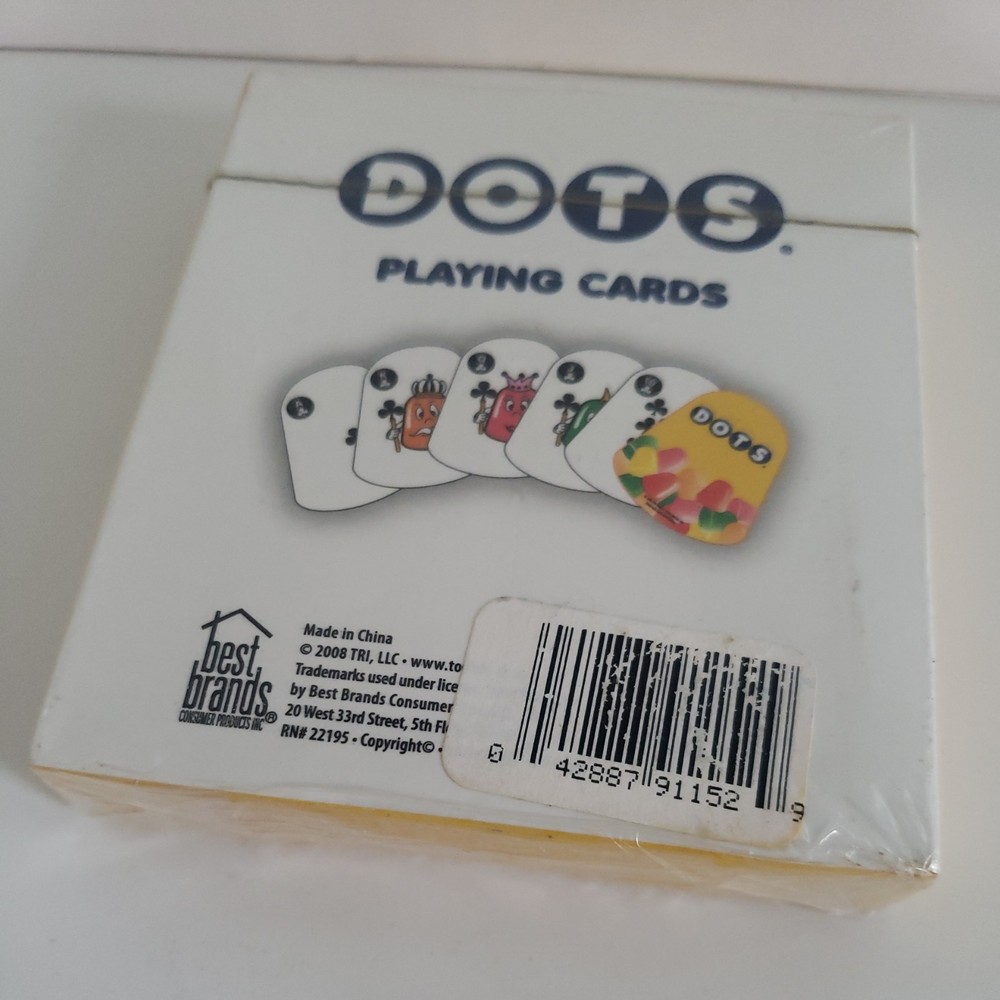 Dots Candy-Playing Cards-Factory Sealed Deck-2008-Unused