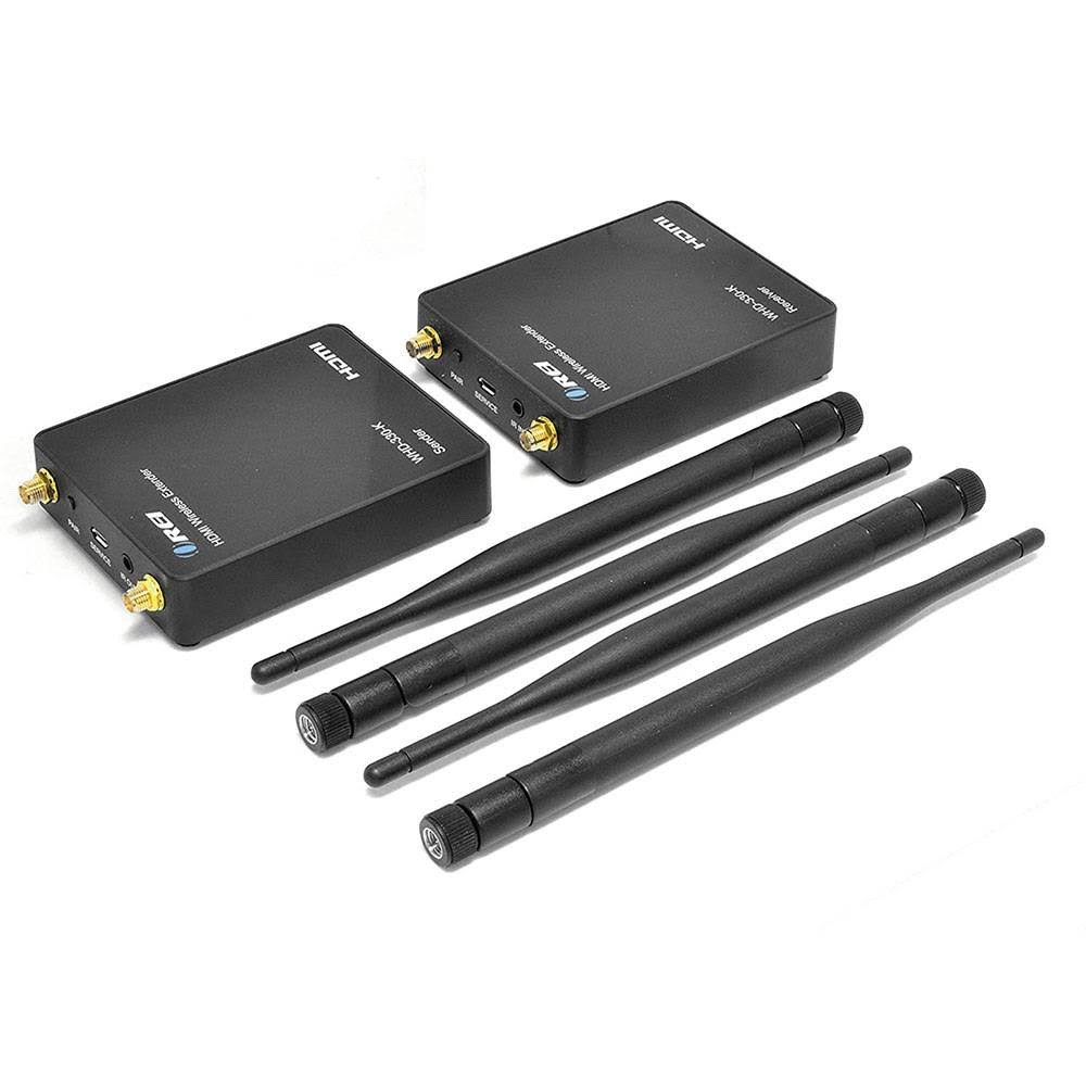 Orei Wireless HDMI Transmitter & Receiver WHD-PRO100-K - Black w/ IR Support