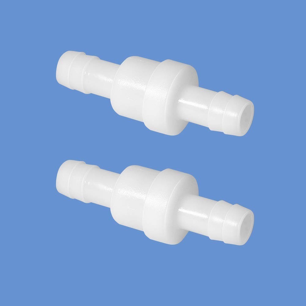 One Way Check Valve, 1/2" Hose Barb Non Return Ozone Resistance 1/2“