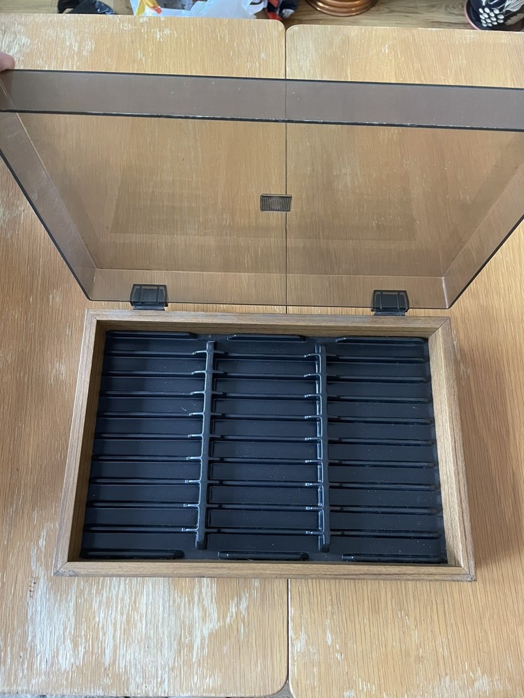 Vintage cassette storage box - hold 30