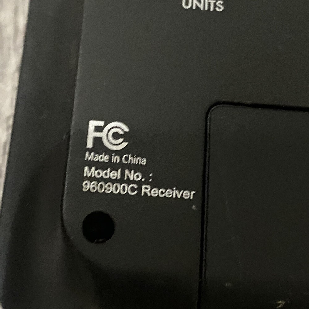 bushnell receiver model 960900C