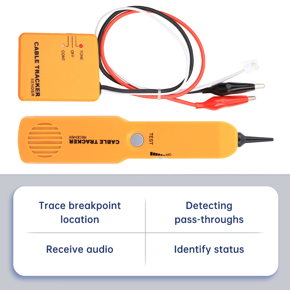 Network Line Finder Cable Tracker Tester Sender Wire Tracker Cable on-off Check