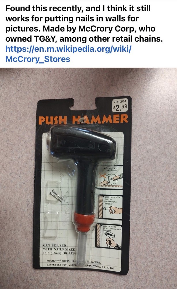 3 Pressure Peg Hammer?
