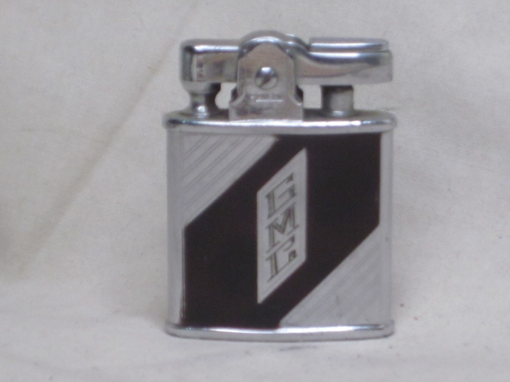 vintage RONSON PRINCESS lighter  engraved GMC ?  untested