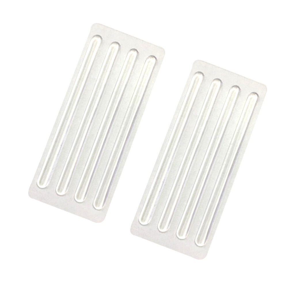 4PCS Thin Heel Sticker Heel Sticker Back Heel Inserts Transparent Heel Stickers