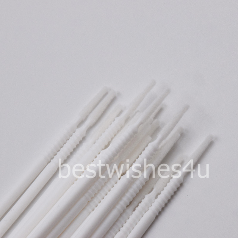 Dental Disposable Micro Brush Bendable Applicator Tips Long Cylidner Stick Shank