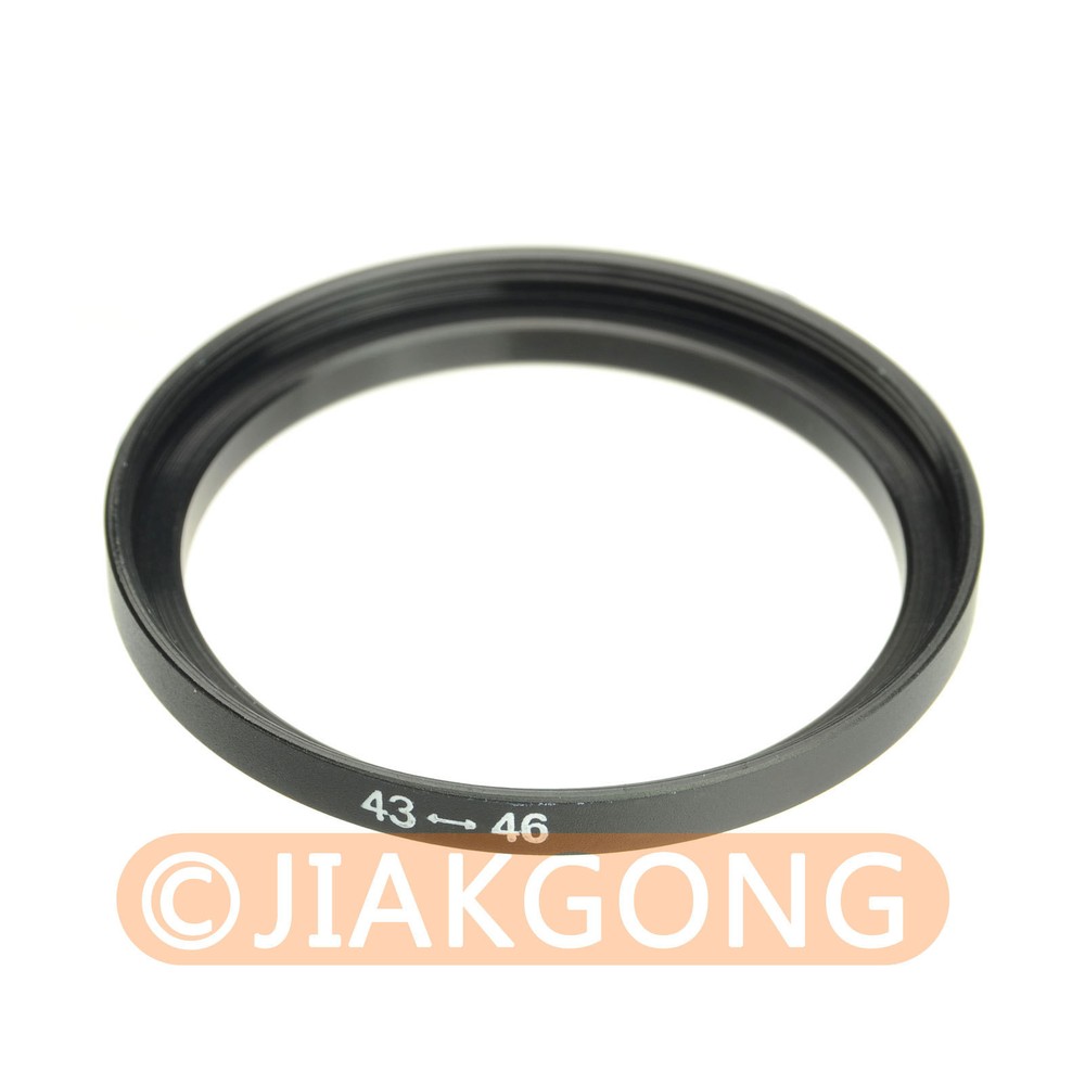 43mm-46mm 43-46 mm Step Up Filter Ring Stepping Adapter