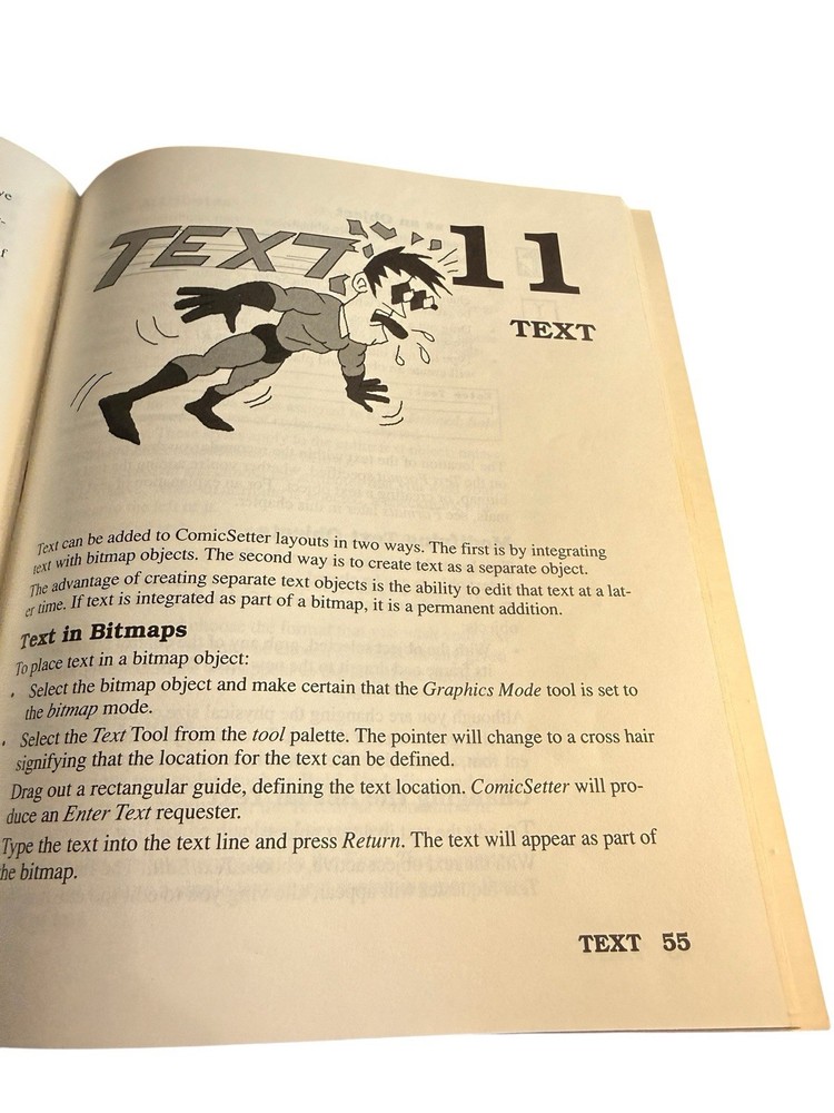 Gold Disk Comic Setter Users Guide 1988