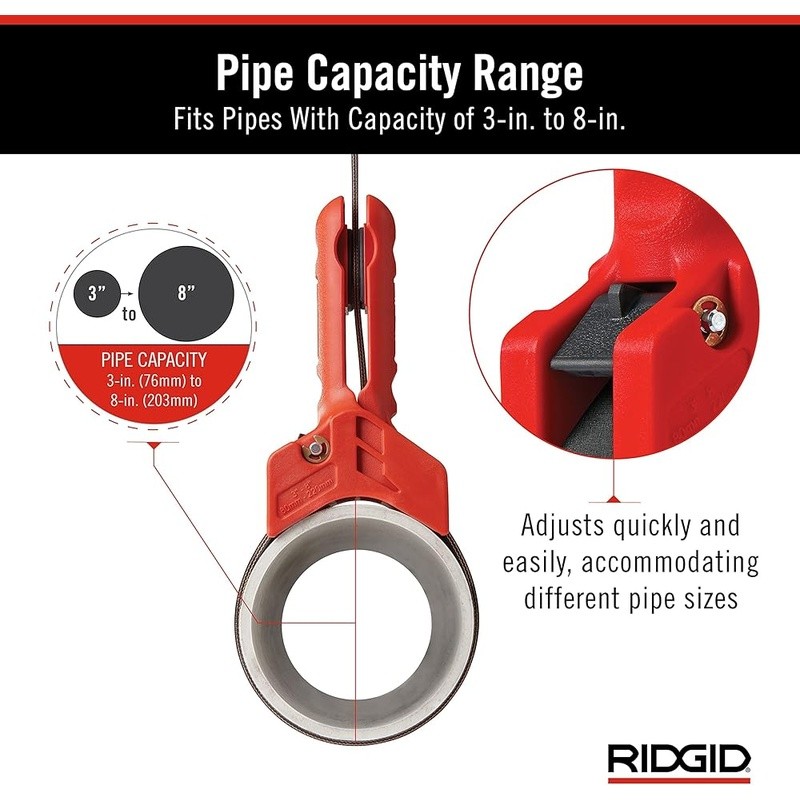 Strap Wrench Handle Tool Plastic Pipe Joint Alignment Easy Grip Leveraging New