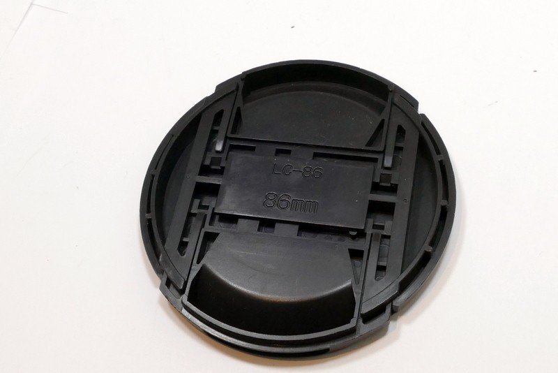 86mm Front Lens cap , snap on type