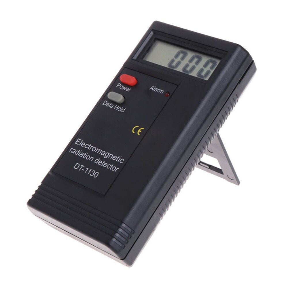 Digital EMF meter Electromagnetic Radiation Measuring Device audio led alarm.