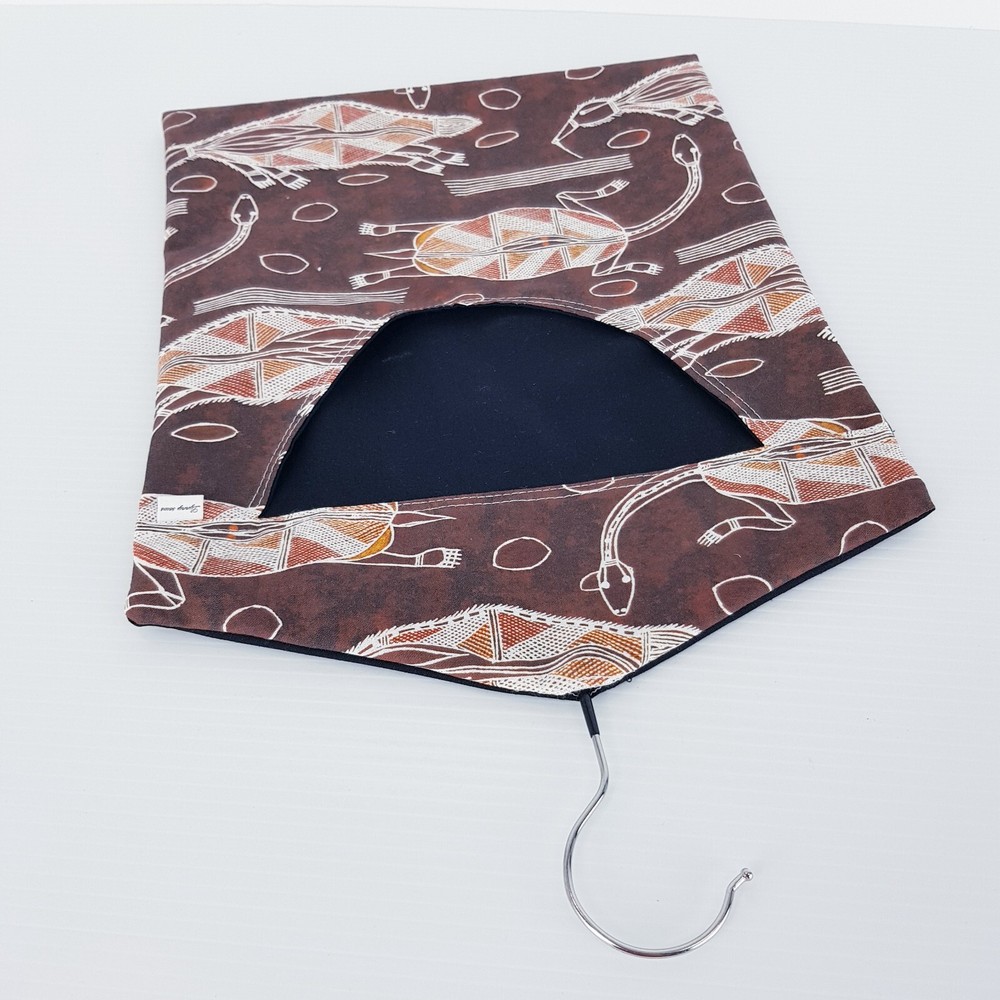 Peg Bag Handmade Aboriginal Art Turtle Ptrint Lined Laundry Clothes Peg Holder