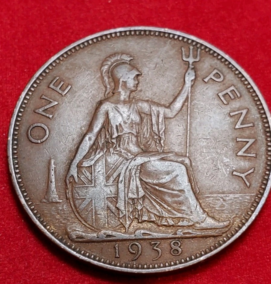 ☆1938 Great Britain Penny ☆