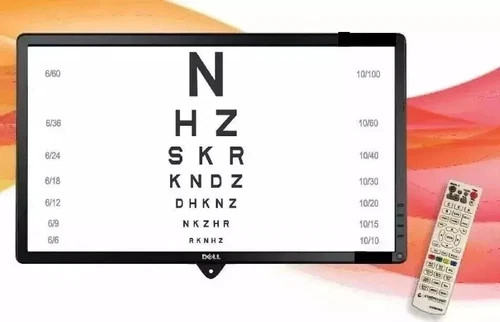 Vision Acuity Digital Chart Visual Color LCD Acuity Chart