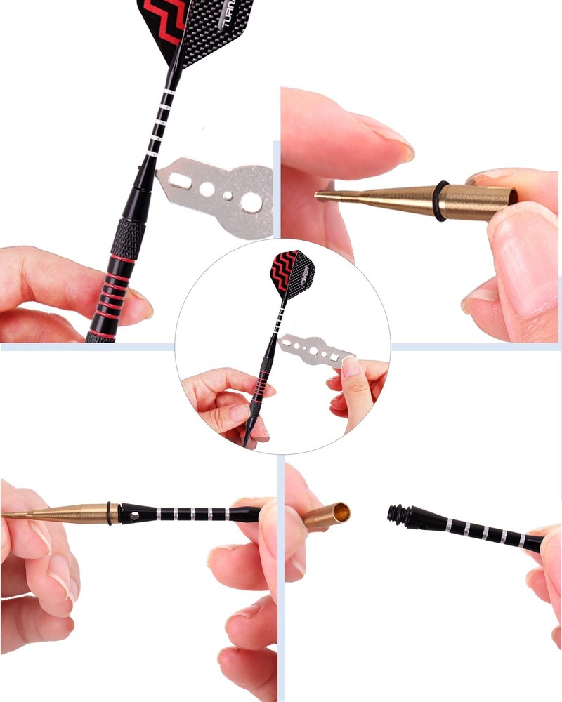 Turnart Darts Plastic Tip - Professional Soft Tip Darts Set for Electronic Da...
