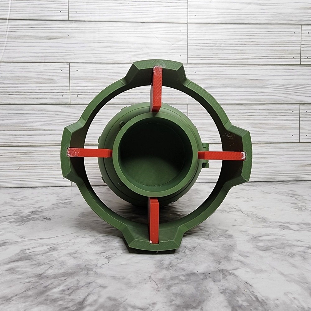 Fallout Mini Nuke Container 3D Printed Prop Container Planter Fat Man Ammo