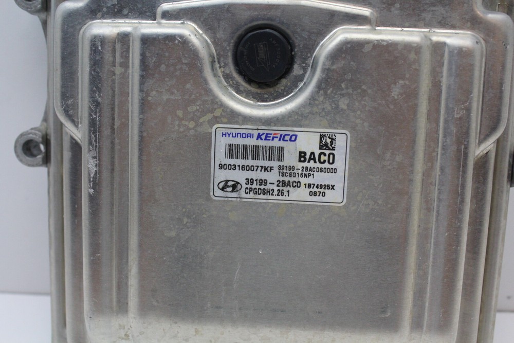 2018 18 Kia Rio 39199-2BAC0 Computer Brain Engine Control ECU ECM EBX Module