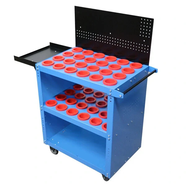 CAT 50 - BT 50 , Floor model with Peg board, CNC Tool cart