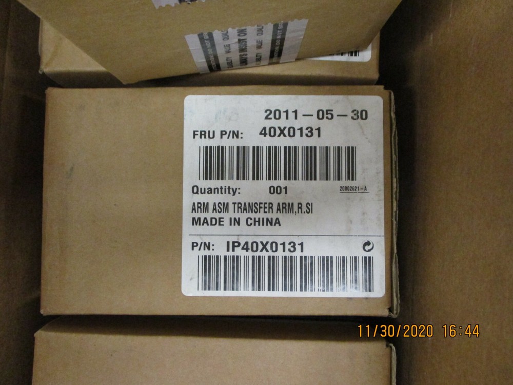 Open Box, Lexmark, 40X0131, Transfer Roller Arm Right Cable