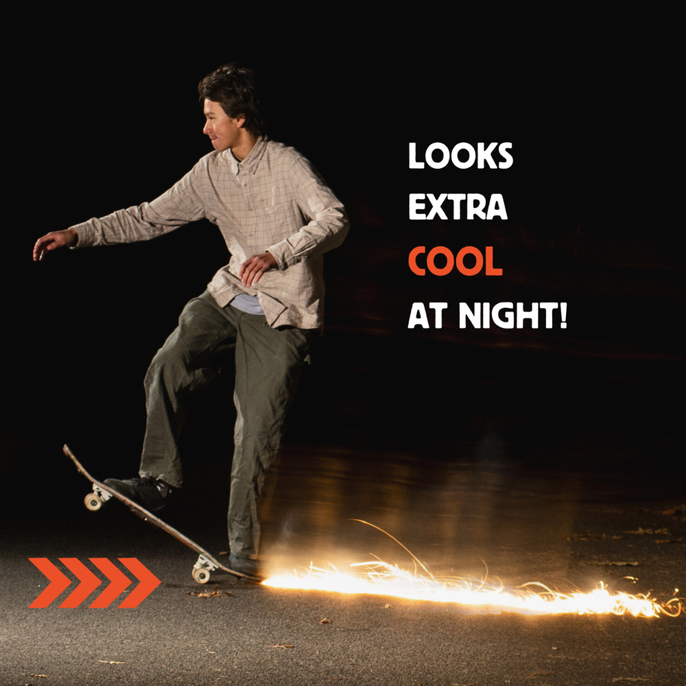 TAIL DEVIL with Skate T-Tool | Skateboard Spark Plate & SK8 Tool | Spark it Up!