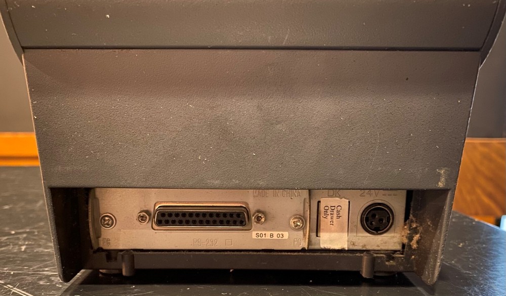 Micros Workstation 5A System Touchscreen POS Terminal Windows CE 6.0 Stand+Power