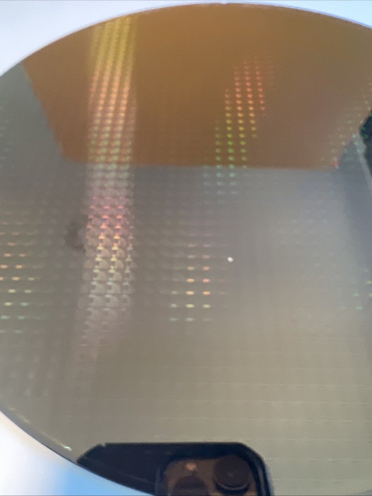 8” Patterns Silicon Wafer Thickness 735um Collection Art Wafer Come With AFrame