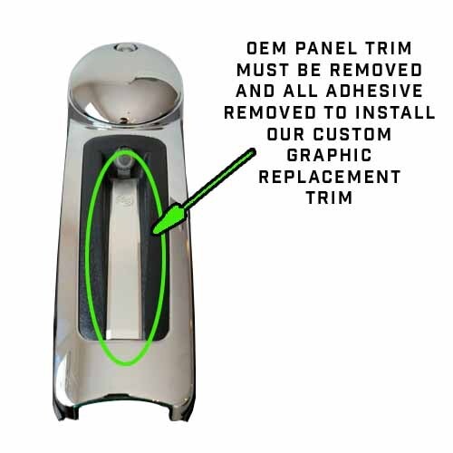 Rustic USA Flag CB Dash Panel Insert for 08-22 Road Glide Electra Ultra Classic