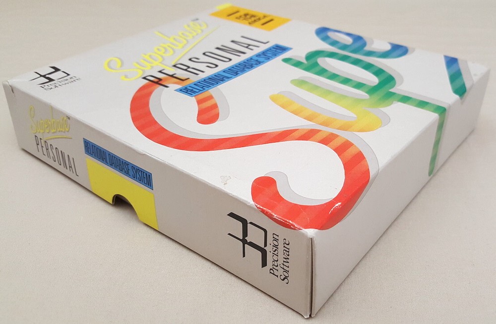 Superbase Personal ©1987 Precision Software for Commodore Amiga 500 1000 2000