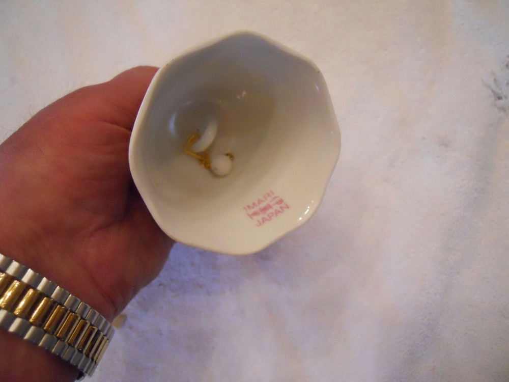 PORCELAIN BELL IMARI JAPAN