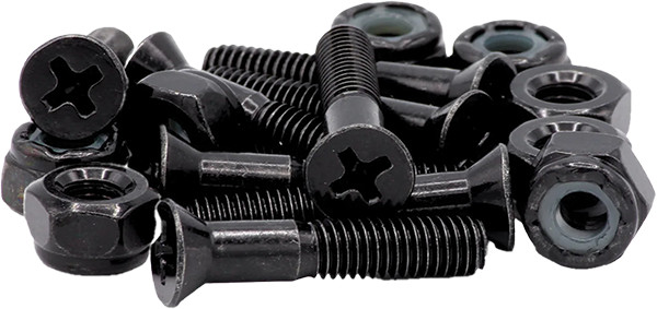 SHORTY'S GENERIC HARDWARE SET 1" PH BLACK