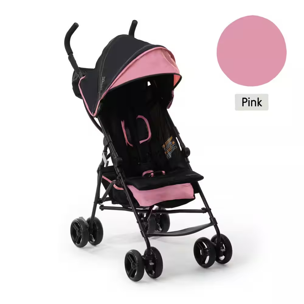3D Mini Stroller in Pink