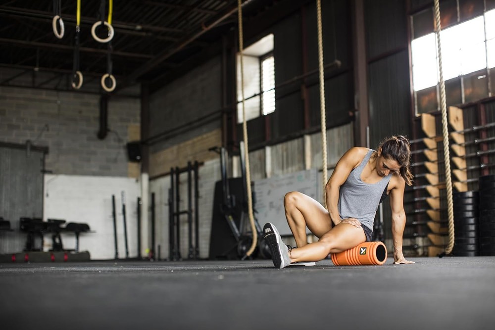 TRIGGERPOINT Performance Therapy Grid Foam Roller with Free Online Instructional