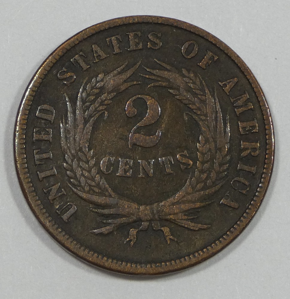 1870 Two-Cent Piece FINE+ 2-Cents