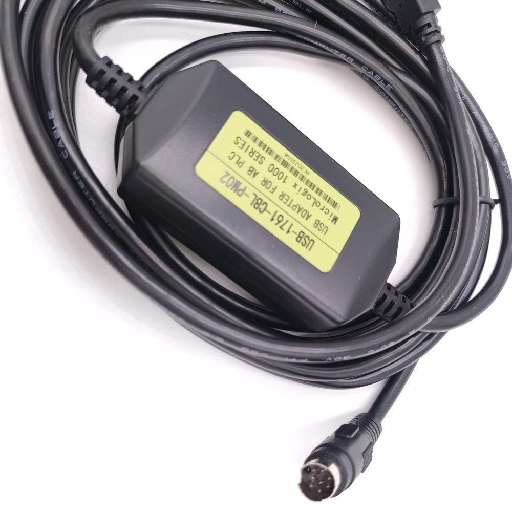 USB-1761-CBL-PM02 USB Programming Cable for AB Micrologix 1000 1200 1500 Series