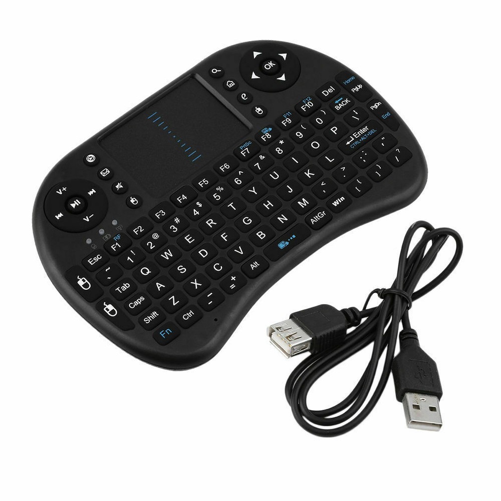 US Mini i8 Wireless Keyboard 2.4G with Touchpad for PC Android Desktop PC TV Box