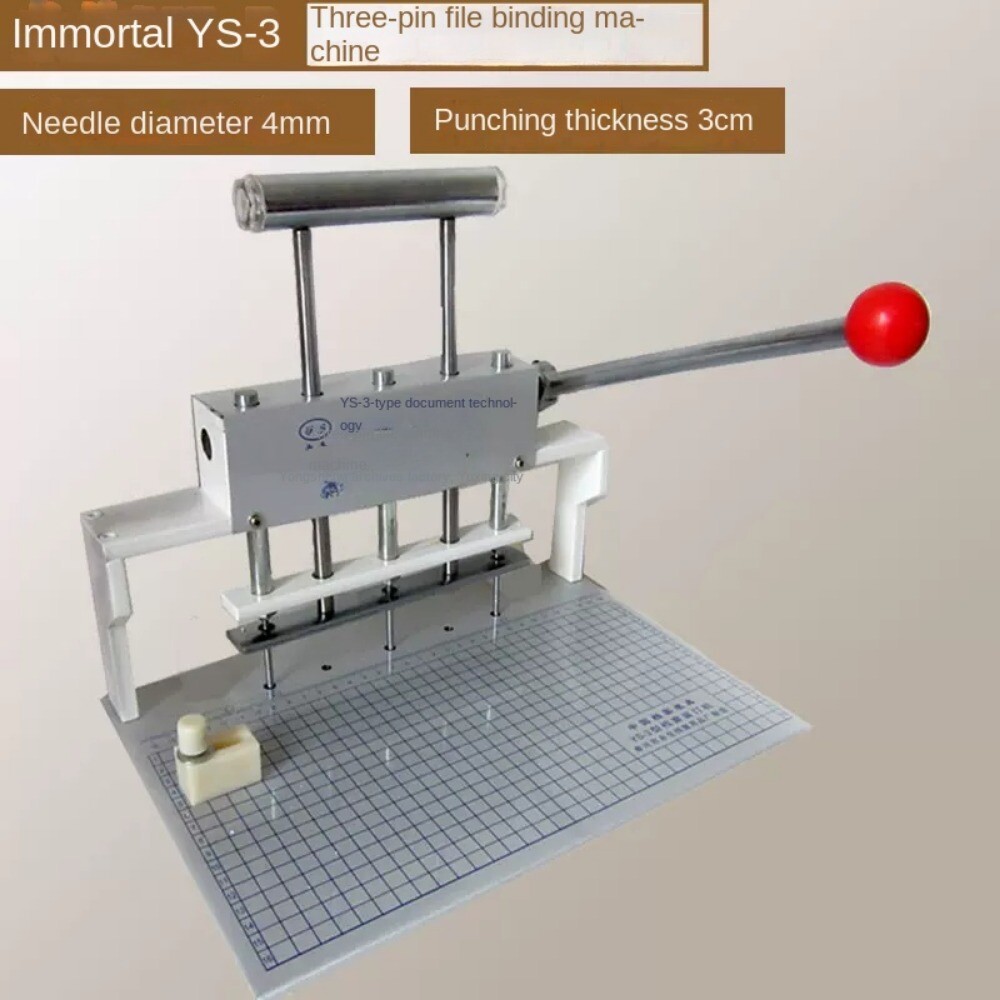 New 3 Hole Drilling Machine Paper Punch Machine For Document Book Binding